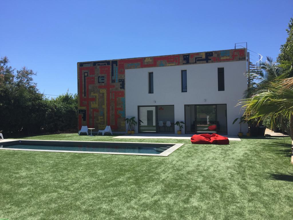 Le Cube Hotel Design A Hyeres Plage Avec Piscine Et Cuisine Екстериор снимка